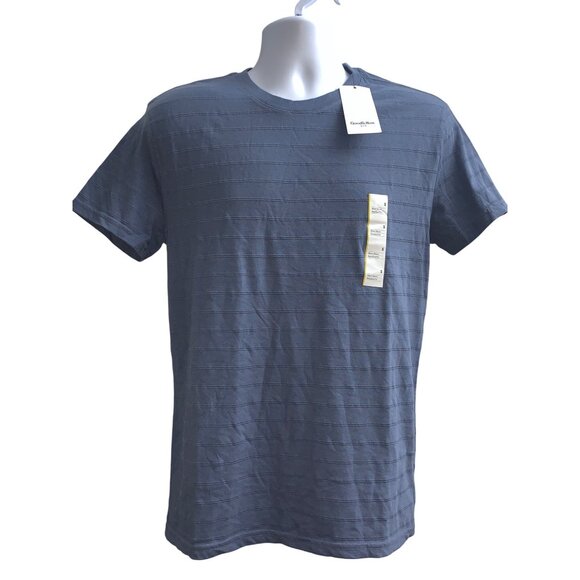 Goodfellow & Co Mens Casual Blue Crew Neck Short Sleeves T-Shirt Size Small - Picture 2 of 11